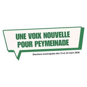 Logo de la liste "Une Voix Nouvelle pour Peeymeinade" conduite par Mathieu Panciatici pour les élections municipales 2026