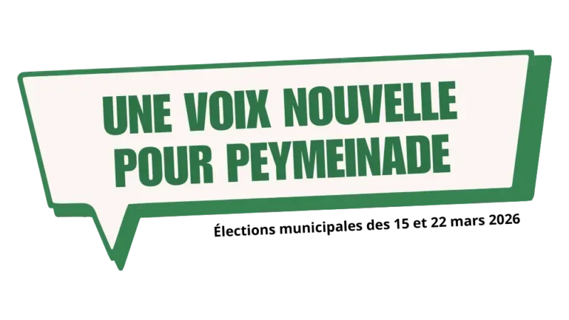 Logo de la liste "Une Voix Nouvelle pour Peeymeinade" conduite par Mathieu Panciatici pour les élections municipales 2026